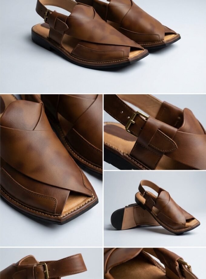 Peshawari Sandals - Brown