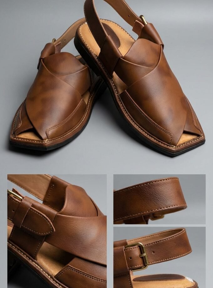 Peshawari Sandals - Brown
